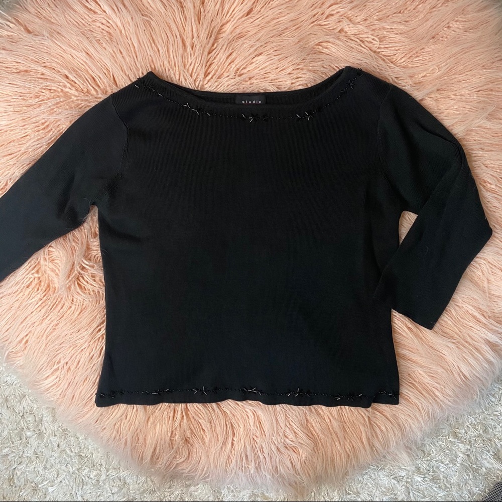 4/$10 ❣️ Studio G Silk Blend Top